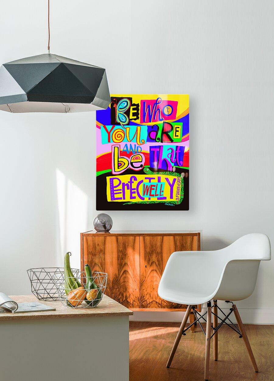 Metal Print - Be Who You Are by Br. Mickey McGrath, OSFS - Trinity Stores