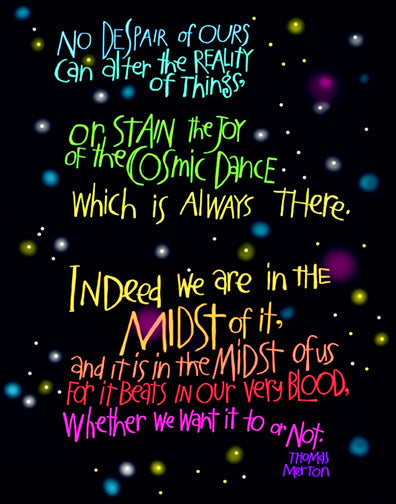 Cosmic Dance - Note Card