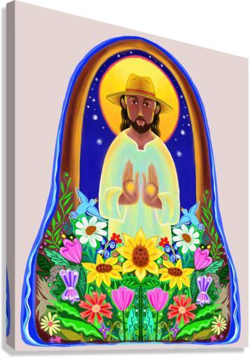 Canvas Print - Christ the Gardener by Br. Mickey McGrath, OSFS - Trinity Stores