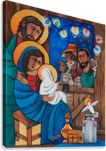Canvas Print - Christmas Light by Br. Mickey McGrath, OSFS - Trinity Stores