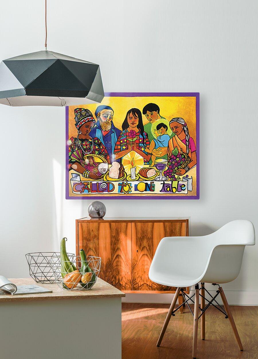 Metal Print - Called to One Table by Br. Mickey McGrath, OSFS - Trinity Stores