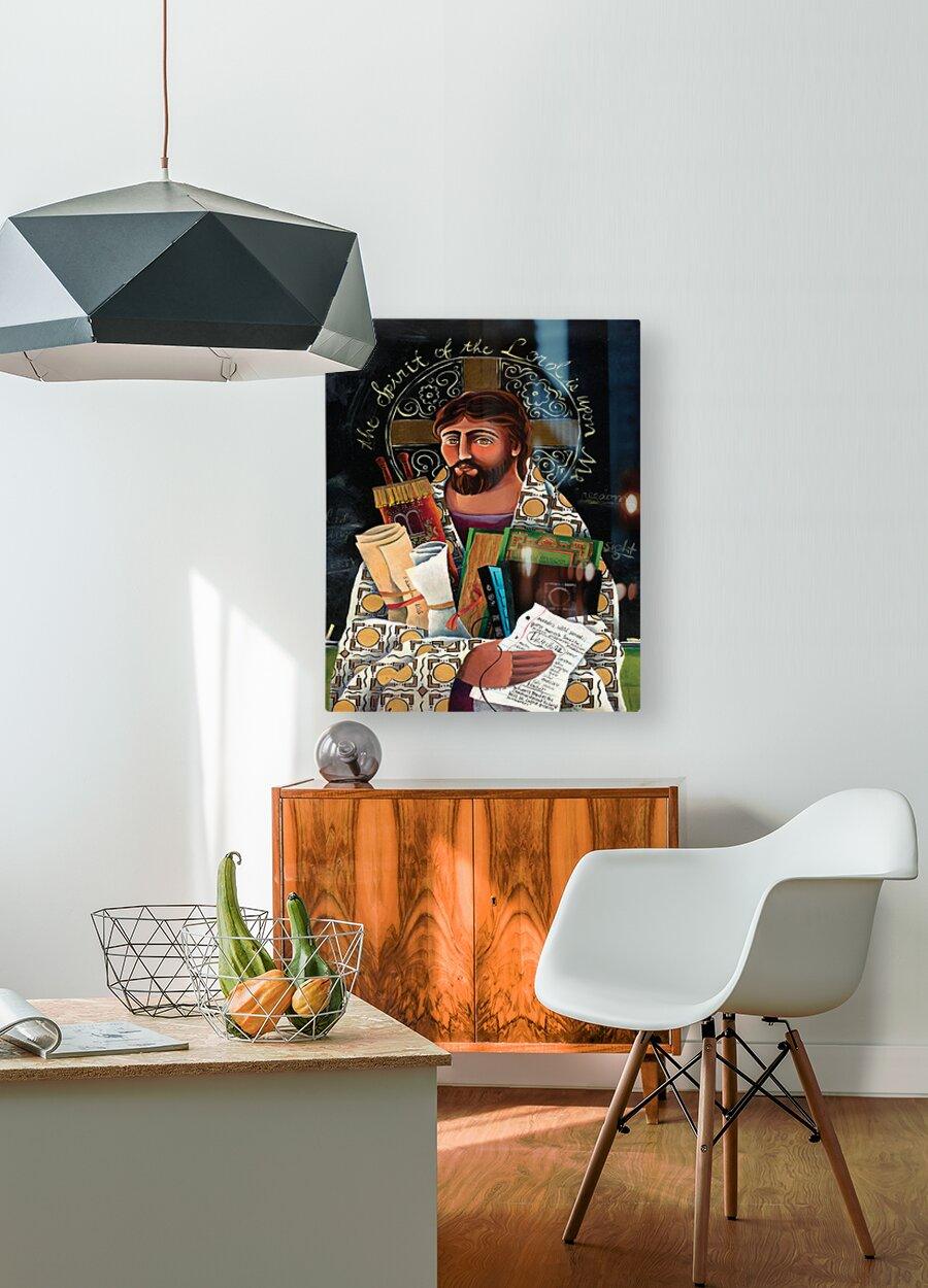 Metal Print - Christ the Teacher by Br. Mickey McGrath, OSFS - Trinity Stores