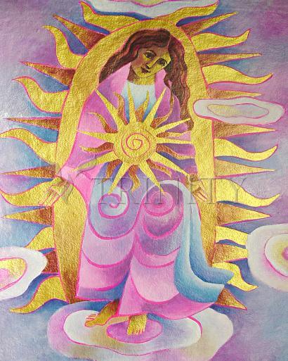 Canvas Print - Mary, Dawn on High by Br. Mickey McGrath, OSFS - Trinity Stores