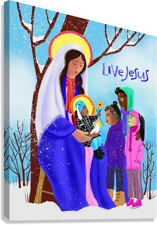 Our Lady of Minneapolis - Canvas Print