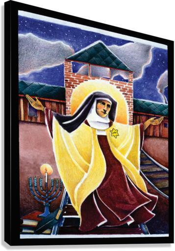 Canvas Print - St. Edith Stein by Br. Mickey McGrath, OSFS - Trinity Stores