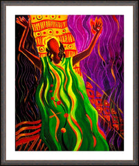 Wall Frame Espresso - Sr. Thea Bowman: Every time I feel the Spirit by M. McGrath