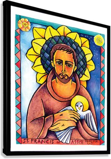 Canvas Print - St. Francis of Assisi by Br. Mickey McGrath, OSFS - Trinity Stores