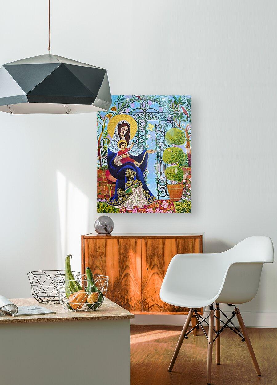 Acrylic Print - Mary, Gate of Heaven by Br. Mickey McGrath, OSFS - Trinity Stores