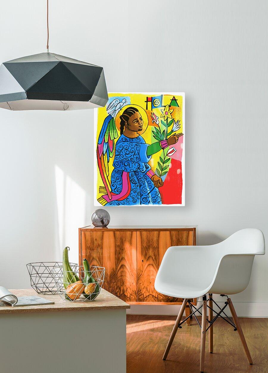 Metal Print - St. Gabriel Archangel by Br. Mickey McGrath, OSFS - Trinity Stores