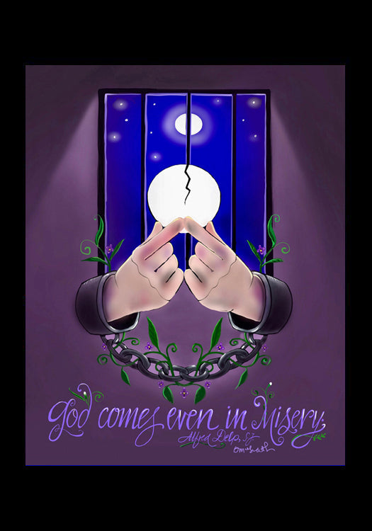 God Comes - Holy Card