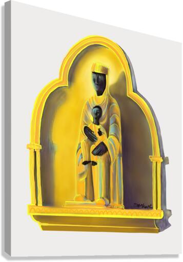 Canvas Print - Our Lady of Good Death Clermont by Br. Mickey McGrath, OSFS - Trinity Stores
