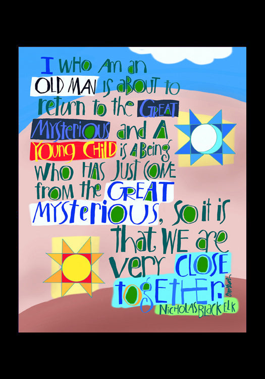 Great Mysteries - Holy Card