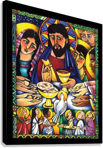 Canvas Print - Gospel Feast by Br. Mickey McGrath, OSFS - Trinity Stores