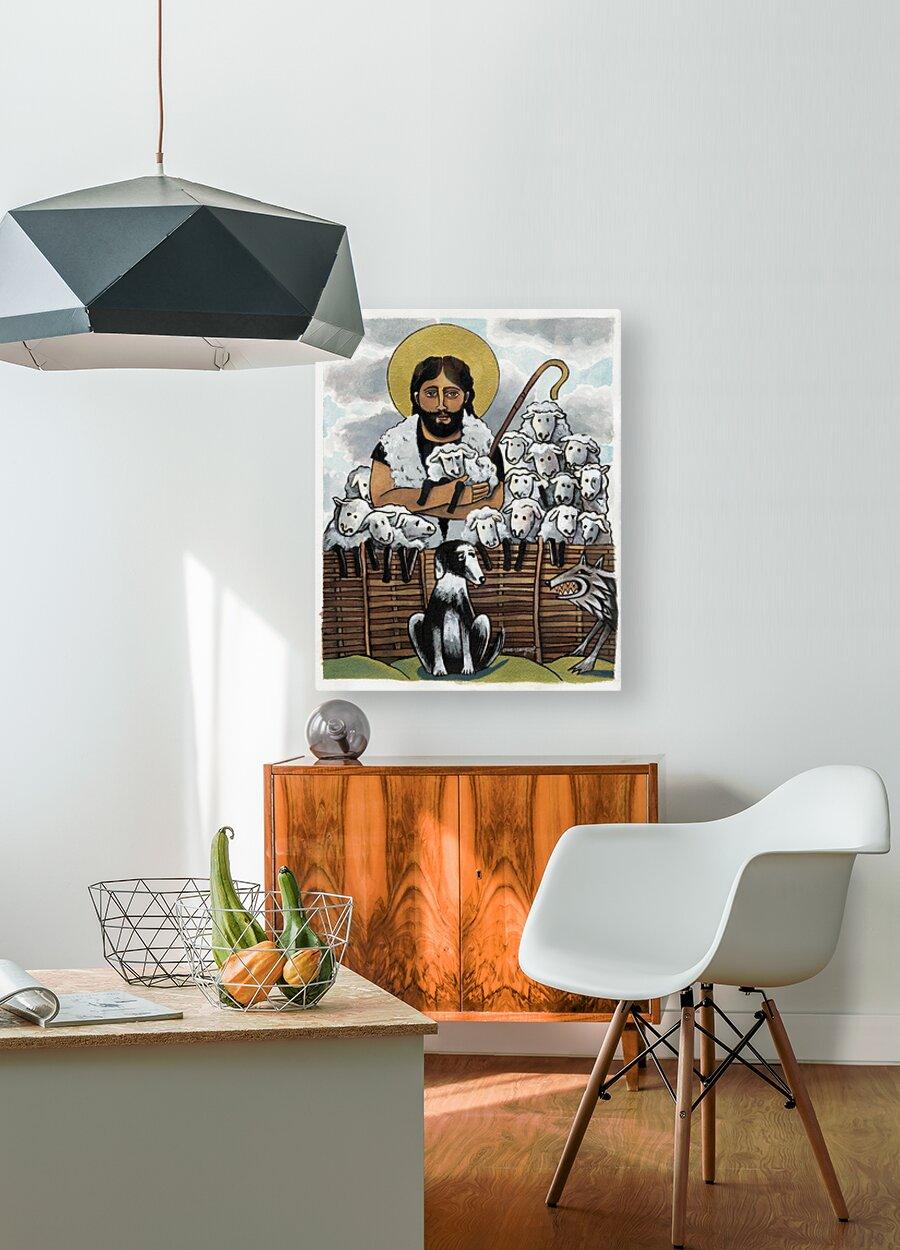Acrylic Print - Good Shepherd by Br. Mickey McGrath, OSFS - Trinity Stores