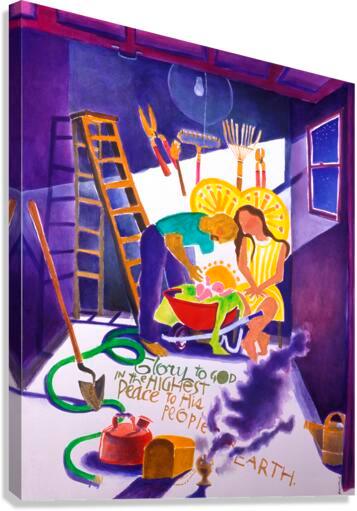 Canvas Print - Glory to God by Br. Mickey McGrath, OSFS - Trinity Stores