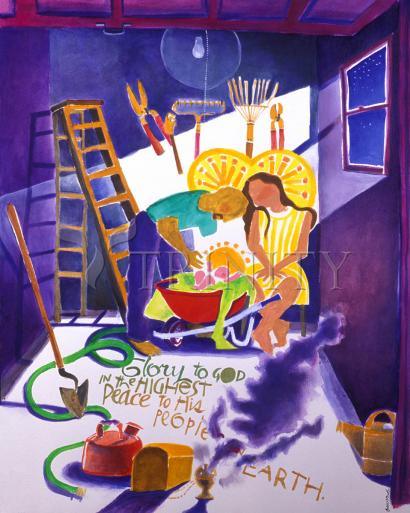 Metal Print - Glory to God by Br. Mickey McGrath, OSFS - Trinity Stores