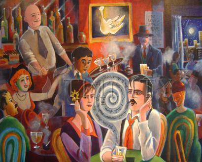 Wall Frame Espresso, Matted - Hell Hole by Br. Mickey McGrath, OSFS - Trinity Stores