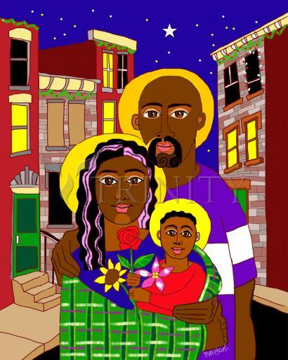 Acrylic Print - Holy Family in Baltimore by Br. Mickey McGrath, OSFS - Trinity Stores