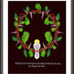 Wall Frame Espresso, Matted - Hold Fast to God by Br. Mickey McGrath, OSFS - Trinity Stores