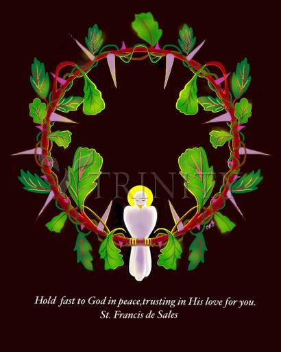 Canvas Print - Hold Fast to God by Br. Mickey McGrath, OSFS - Trinity Stores