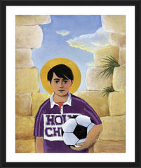 Wall Frame Black - Holy Child by M. McGrath