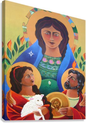 Canvas Print - Our Lady of Hope by Br. Mickey McGrath, OSFS - Trinity Stores