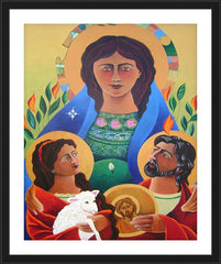 Wall Frame Black - Our Lady of Hope by M. McGrath