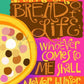 Wall Frame Black, Matted - I Am The Bread Of Life by Br. Mickey McGrath, OSFS - Trinity Stores