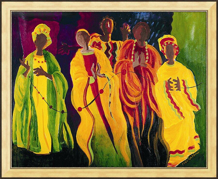 Wall Frame Gold - Sr. Thea Bowman: I'll Be Singing Up There by Br. Mickey McGrath, OSFS - Trinity Stores
