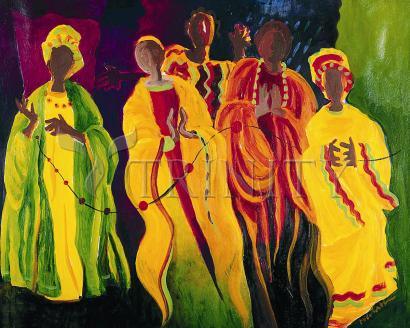 Acrylic Print - Sr. Thea Bowman: I'll Be Singing Up There by Br. Mickey McGrath, OSFS - Trinity Stores