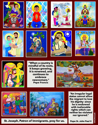 Giclée Print - Immigration Poster by M. McGrath