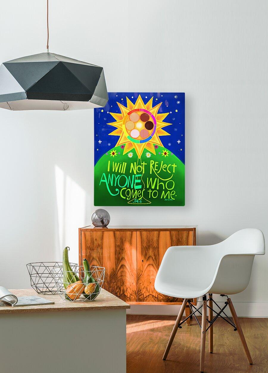 Metal Print - I Will Not Reject Anyone by Br. Mickey McGrath, OSFS - Trinity Stores