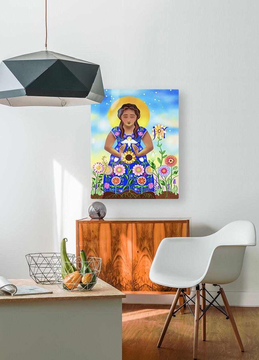 Acrylic Print - Mary, Joyful Mystery by Br. Mickey McGrath, OSFS - Trinity Stores