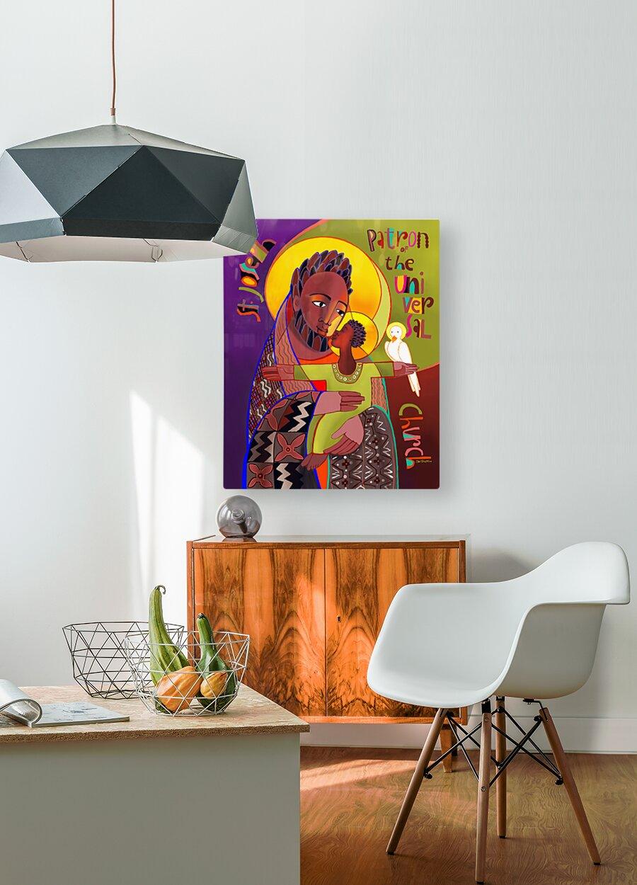 Acrylic Print - St. Joseph Patron of Universal Church by Br. Mickey McGrath, OSFS - Trinity Stores