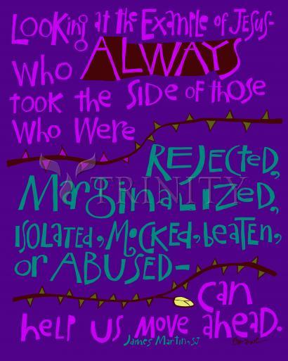 Wall Frame Black - Juneteenth Madonna by Br. Mickey McGrath, OSFS - Trinity Stores