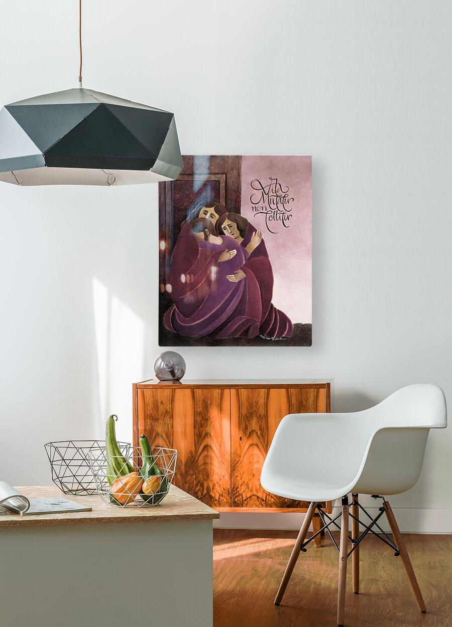 Acrylic Print - Life Is Changed, Not Taken Away by Br. Mickey McGrath, OSFS - Trinity Stores