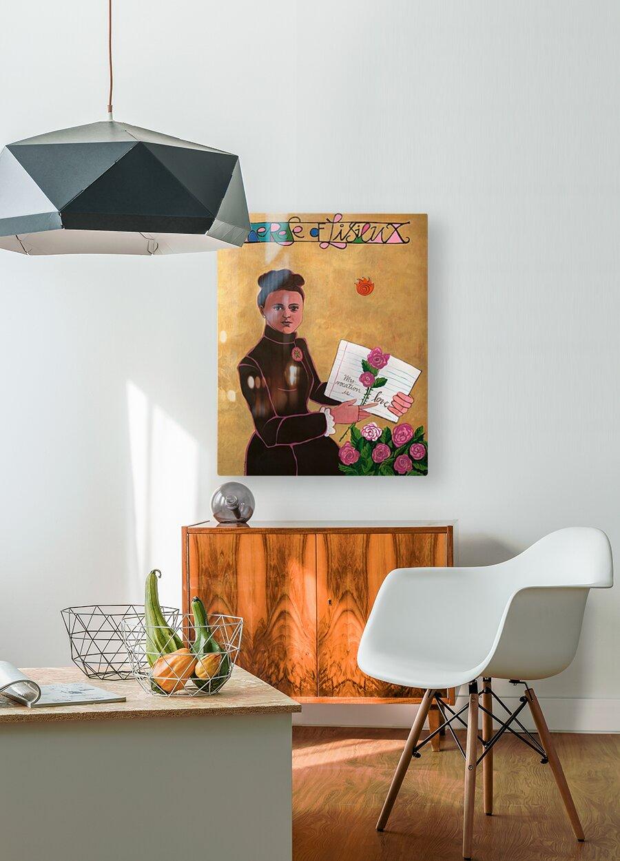 Metal Print - St. Thérèse of Lisieux by Br. Mickey McGrath, OSFS - Trinity Stores