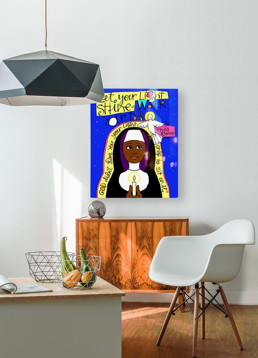 Acrylic Print - Sr. Thea Bowman: Let Your Light Shine by Br. Mickey McGrath, OSFS - Trinity Stores