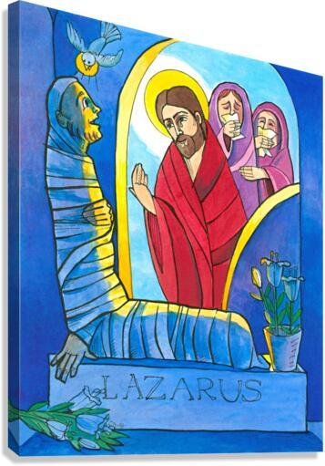 Canvas Print - St. Lazarus by Br. Mickey McGrath, OSFS - Trinity Stores