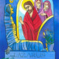 Wall Frame Espresso, Matted - St. Lazarus by Br. Mickey McGrath, OSFS - Trinity Stores