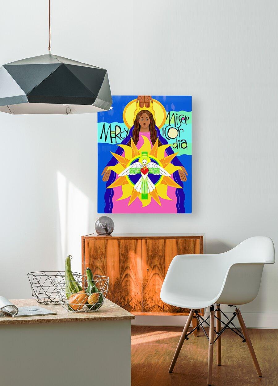 Acrylic Print - Mother of Mercy by Br. Mickey McGrath, OSFS - Trinity Stores