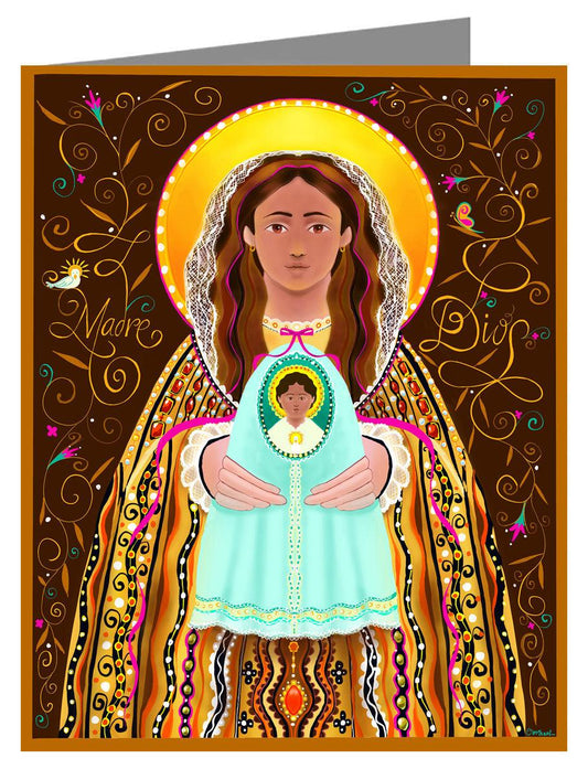 Madre Dios - Note Card by Br. Mickey McGrath, OSFS - Trinity Stores