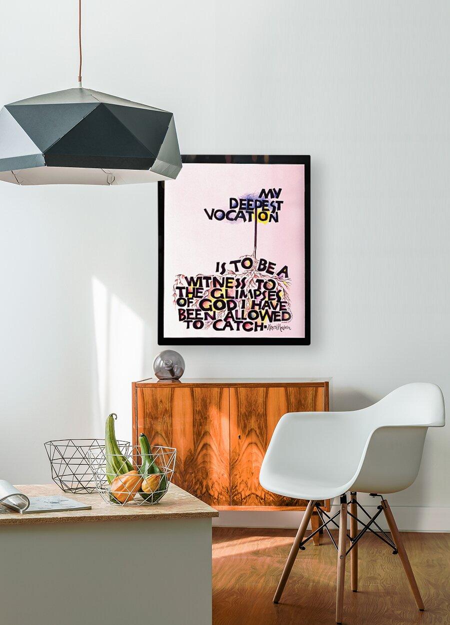 Metal Print - My Deepest Vocation by Br. Mickey McGrath, OSFS - Trinity Stores
