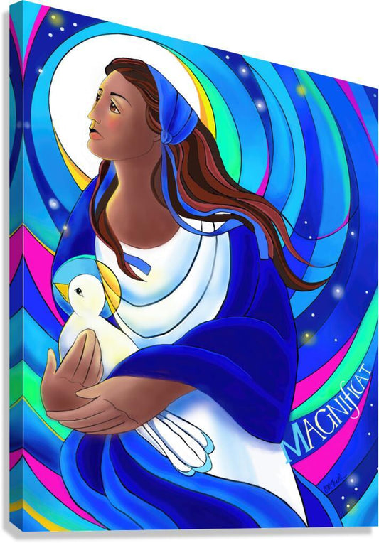 Canvas Print - Magnificat by Br. Mickey McGrath, OSFS - Trinity Stores