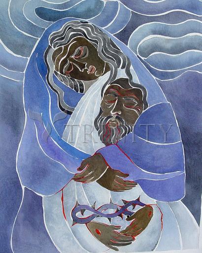 Canvas Print - Mary, Mother of Sorrows by Br. Mickey McGrath, OSFS - Trinity Stores