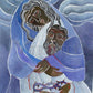 Wall Frame Espresso, Matted - Mary, Mother of Sorrows by Br. Mickey McGrath, OSFS - Trinity Stores