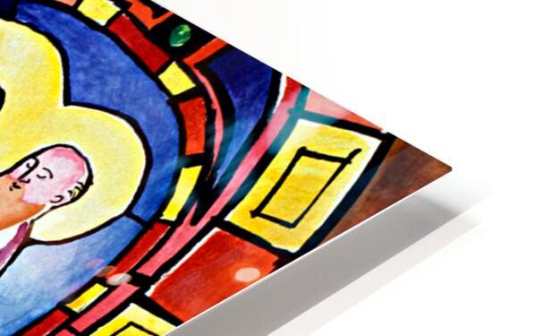 Metal Print - St. Margaret Mary Alacoque at Window by Br. Mickey McGrath, OSFS - Trinity Stores
