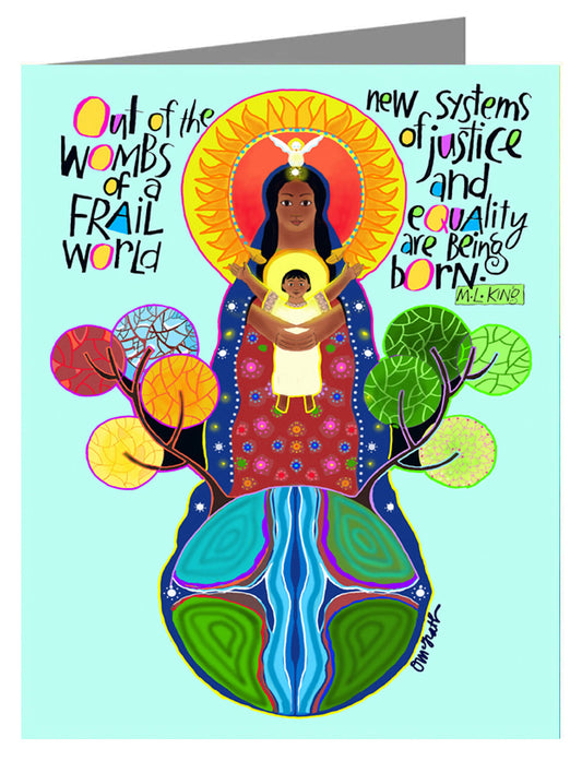 Out of the Wombs - Note Card