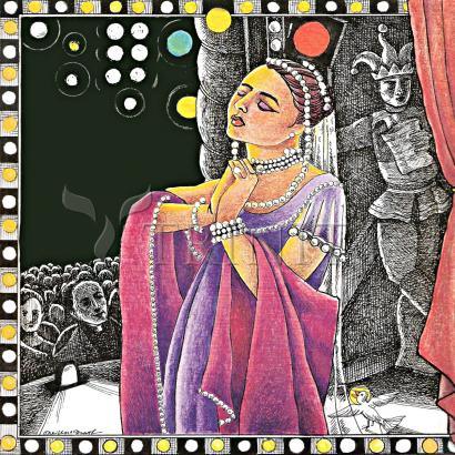 Canvas Print - St. Pelagia by Br. Mickey McGrath, OSFS - Trinity Stores