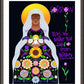 Wall Frame Espresso, Matted - Our Lady of Sorrows by Br. Mickey McGrath, OSFS - Trinity Stores
